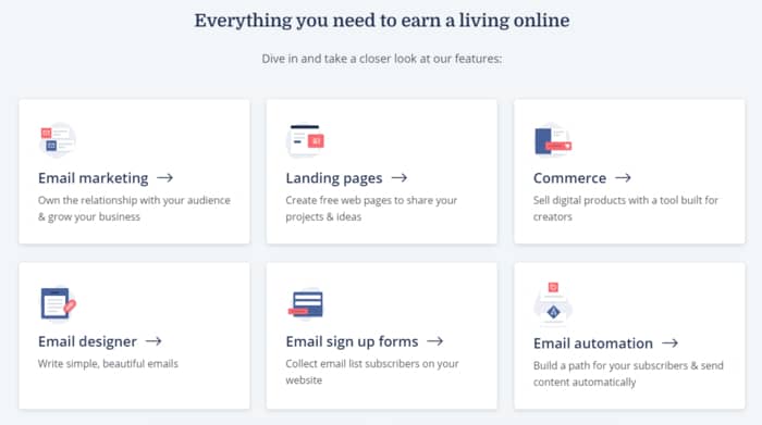 convertkit review features and benefits