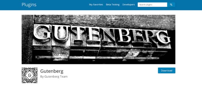 WordPress Page Builders Gutenberg Theme