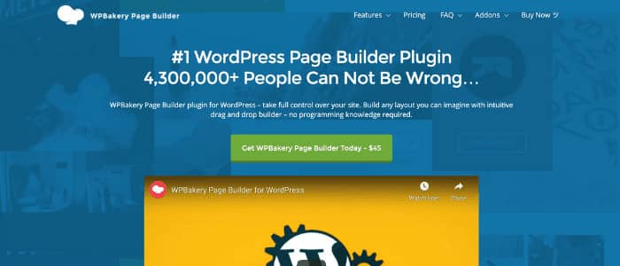 WordPress Page Builders WPBakery Theme