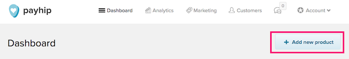 Payhip Dashboard