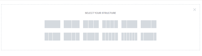 elementor review select column structure