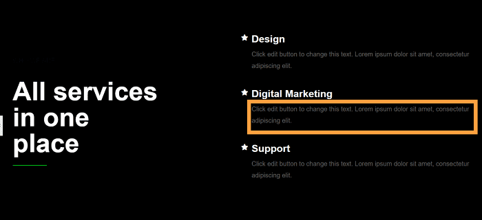 elementor review text box widget