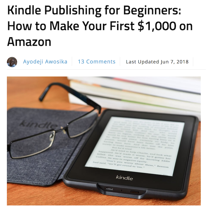 kindle publishing