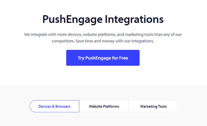 pushengage review pushengage integrations